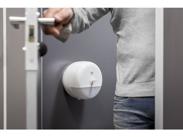 Dispenser Tork Smart Mini Toarl T9 Hvit