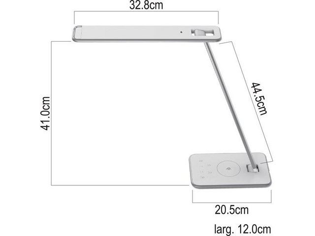 Lampe Unilux Led Jazz Hvit