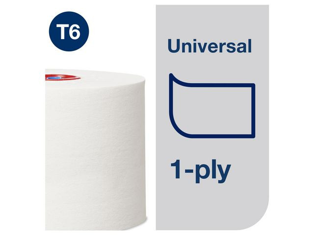 Toalettpapir Tork Univ. 1L 135M T6 (27 stk)