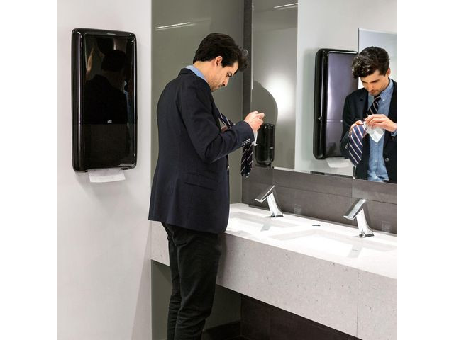 Dispenser Tork Peakserve Tørk H5 Sort