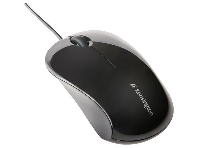 Kensington Wired Mouse ValuMouse 3-Button, Black