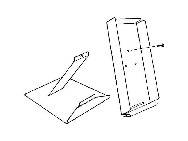 Bordsokkel Til Servifold Lommeholder