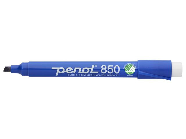 BildeWhiteboardpenn Penol 850 Eco Skrå Blå (10 stk)
