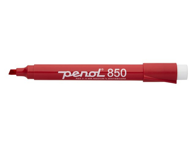 Whiteboardpenn Penol 850 Eco Skrå Rød (10 stk)