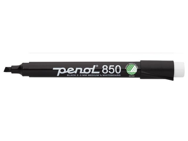 BildeWhiteboardpenn Penol 850 Eco Skrå Sort (10 stk)