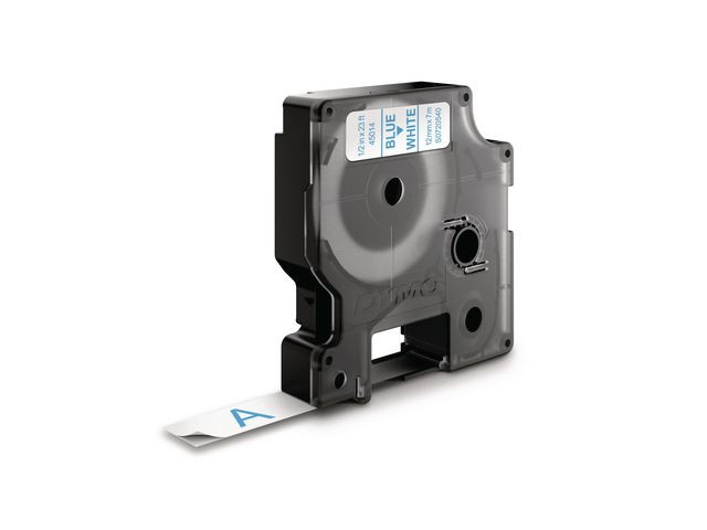 BildeTape Dymo D1 12Mm X 7M Blå/Hvit