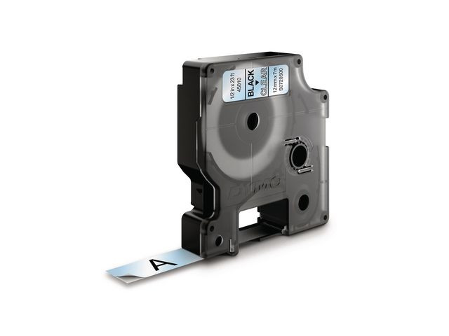 BildeTape Dymo D1 12Mm X 7M Sort/Klar