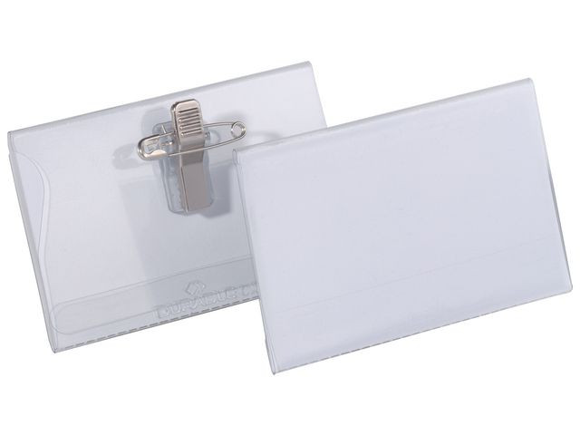 BildeNavneskilt Durable 54X90Mm Kombiclip (50 stk)
