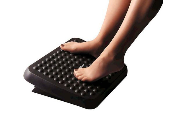 Fotstøtte Fellowes Standard Sort