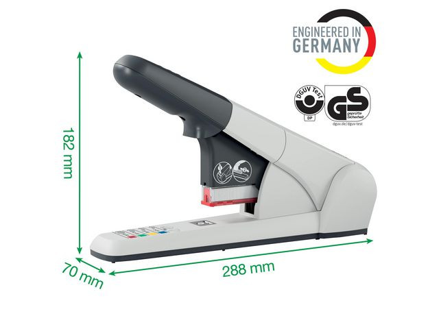 Stiftemaskin Leitz 5551 Hd 80 Ark Hvit