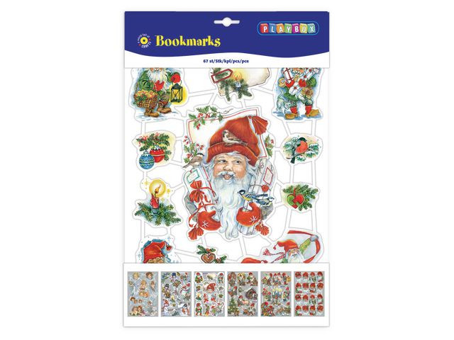 BildeGlansbilder Bokmerke Julemotiv (67 stk)