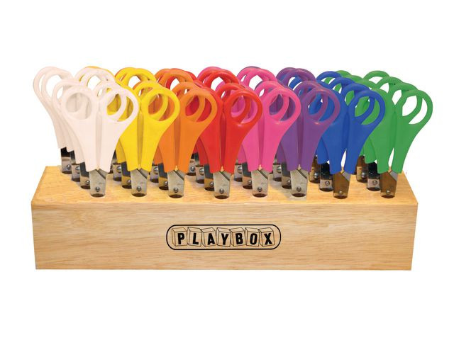 BildeSaks Playbox 12Cm I Stativ Ass. Frg (32 stk)