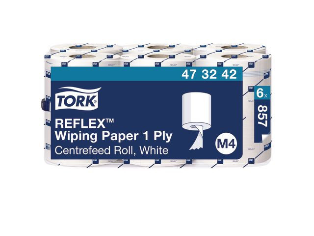 BildeTørkerull Tork Reflex 1L M4 M/Hylse (6 stk)
