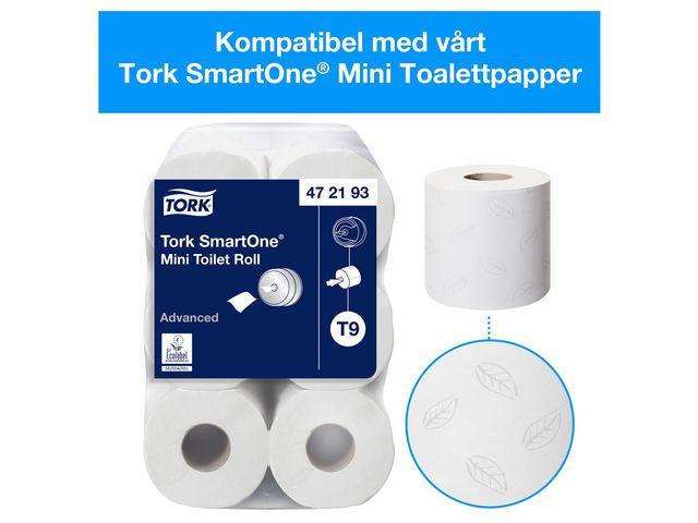 Dispenser Tork Smart Mini Toa Twint9Hvit