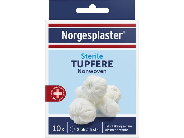 BildeSårrens Norgesplaster Tupfere (10 stk/pk, 10 pakker)