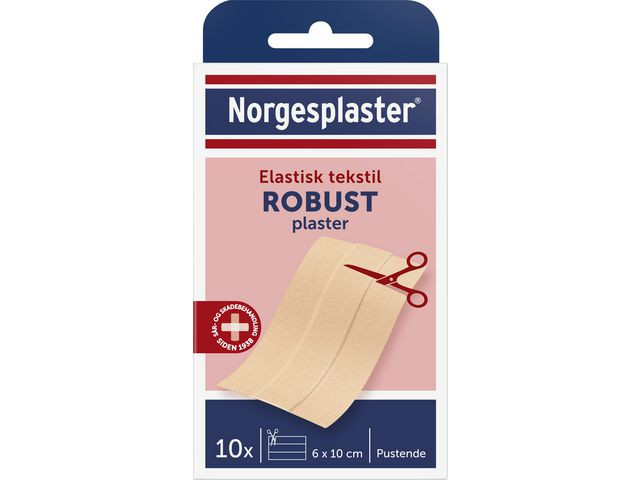 BildePlaster Norgesplaster Robust Teks.10Stk (10 pakker)
