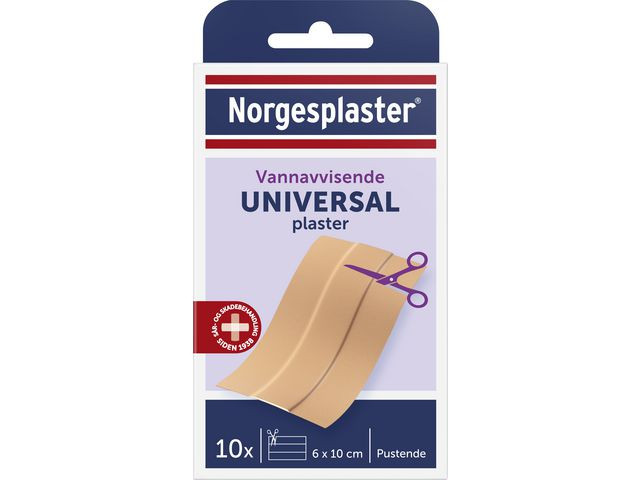 BildePlaster Norgesplaster Univ. Klipp 10Stk (10 pakker)