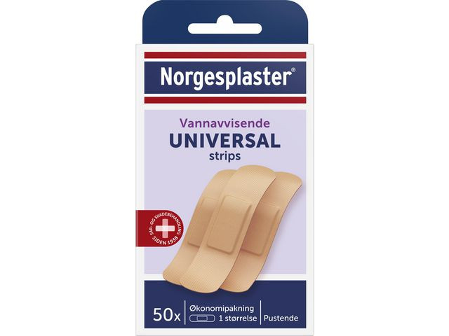BildePlaster Norgesplaster Uni. Økonomi 50Stk (10 pakker)