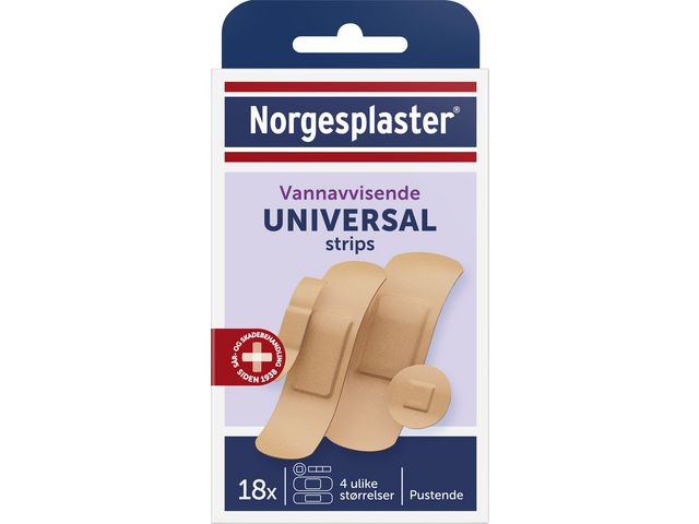 BildePlaster Norgesplaster Universal 18Stk (10 pakker)