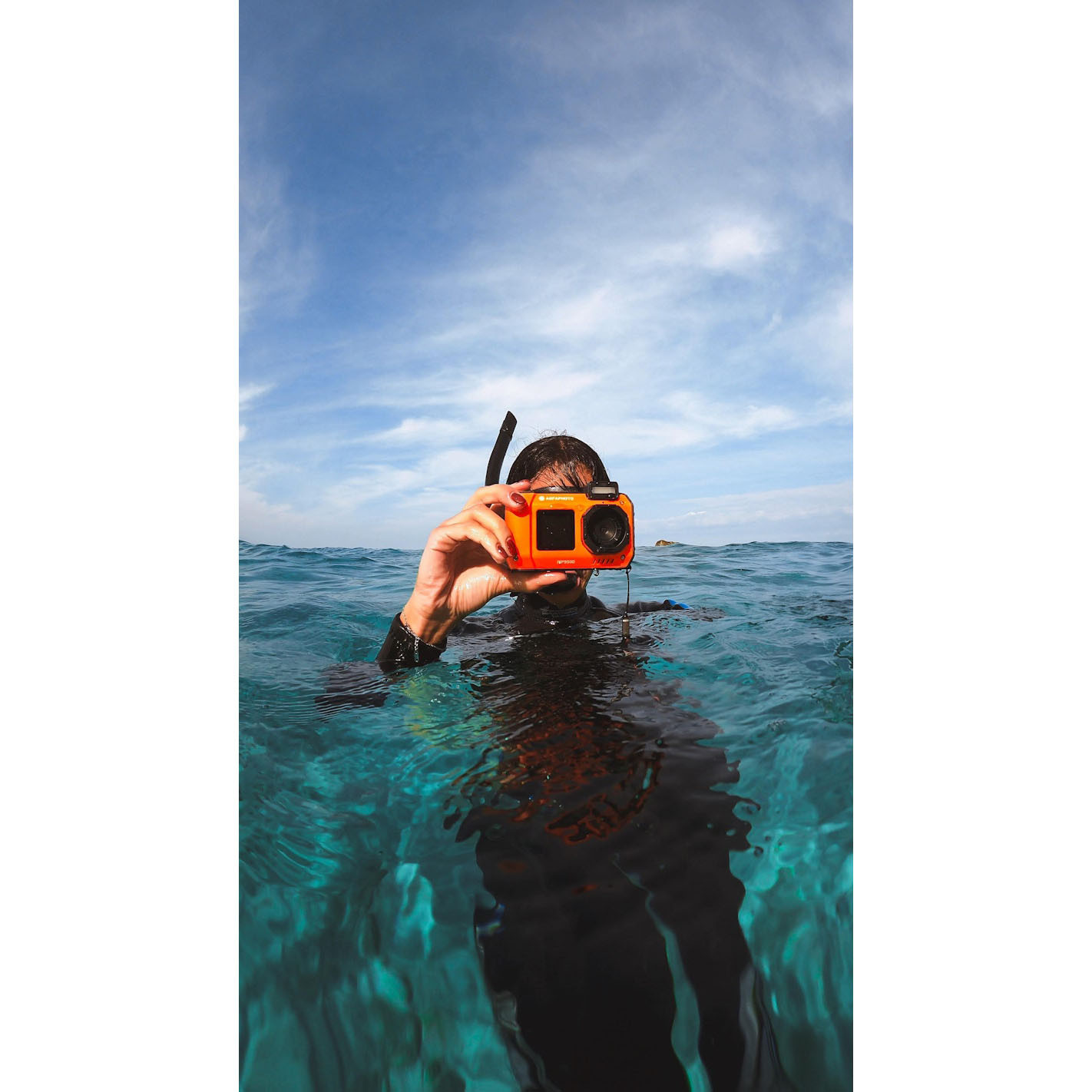 AGFAPHOTO Digital Camera WP9500 CMOS WP Orange Full HD