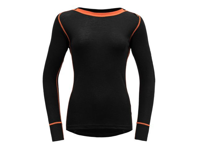 BildeTrøye Devold Basic Dame Ull 2Xl Sort