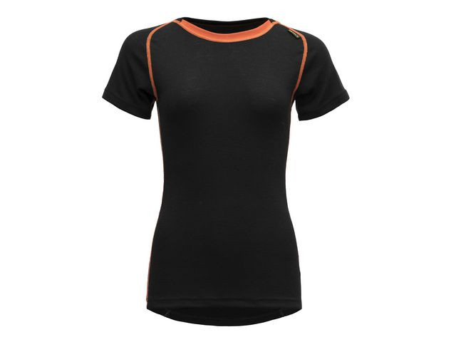 BildeT-Skjorte Devold Basic Dame Ull 2Xl Sort