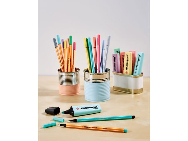 Tekstmarker Stabilo Boss Pastel (6 stk)