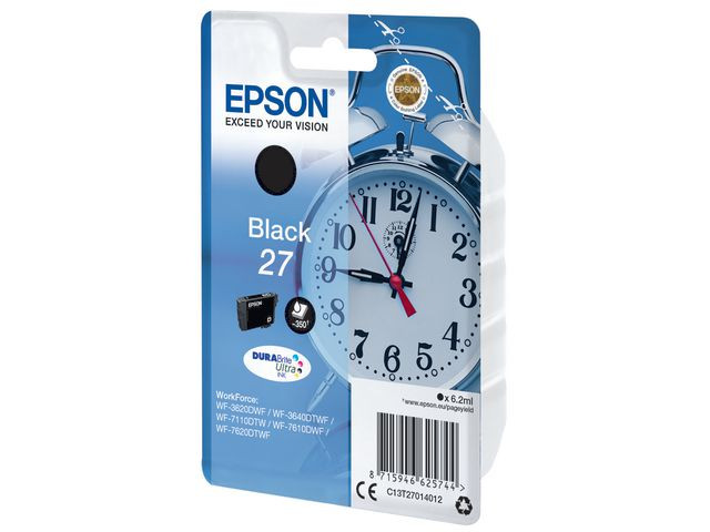 Blekk Epson 27 C13T27014012 Sort