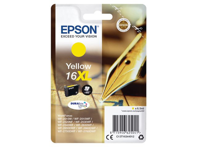 BildeBlekk Epson 16Xl C13T16344012 Gul