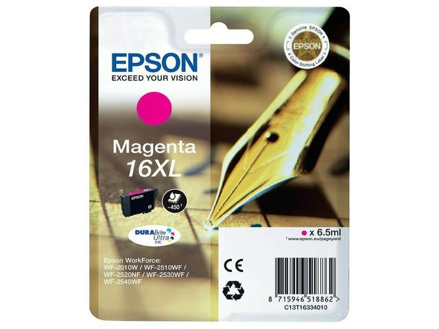 BildeBlekk Epson 16Xl C13T16334012 Magenta
