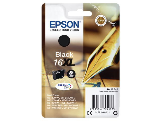BildeEPSON Ink C13T16314012 16XL Black Crossword