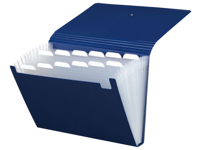 Hjemmearkiv Foldermate A4 13 Lommer Blå