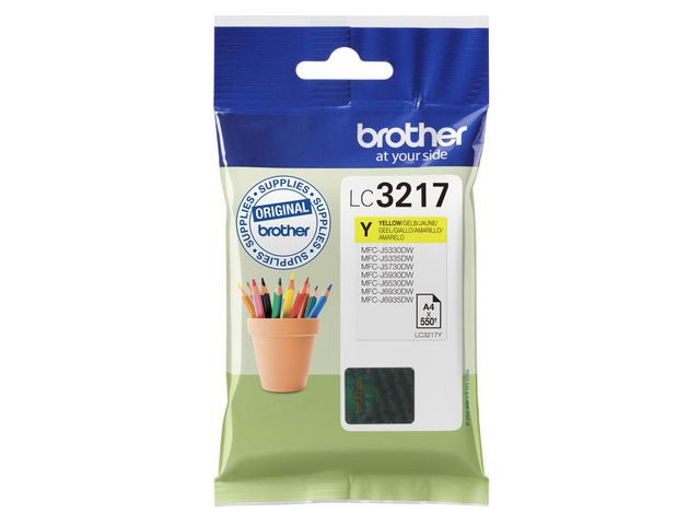 BildeBROTHER Ink LC3217Y LC-3217 Yellow