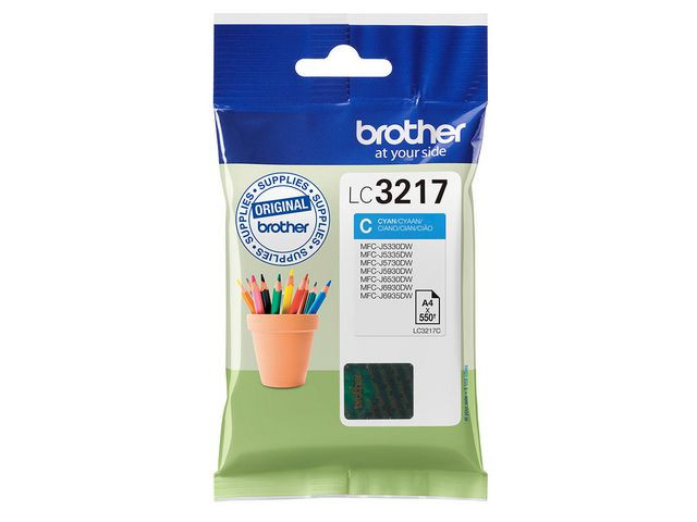 BildeBROTHER Ink LC3217C LC-3217 Cyan