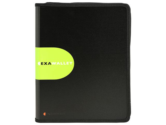 Konferansemappe Exacompta M/Kalk Pp Sort