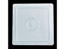 Perleplate Firkantet 9X9Cm (5 stk)
