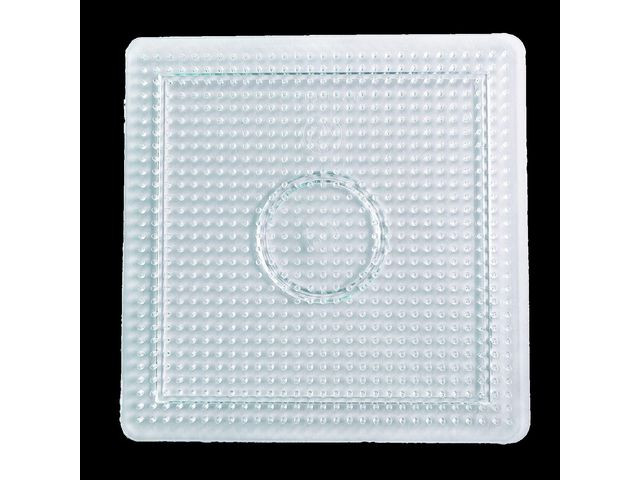 BildePerleplate Firkantet 9X9Cm (5 stk)