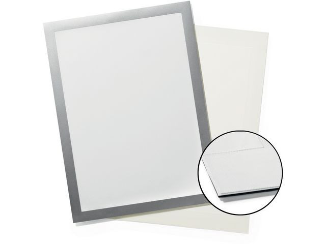 BildeRamme Duraframe Sun A4 Selvk Sort (2 stk)