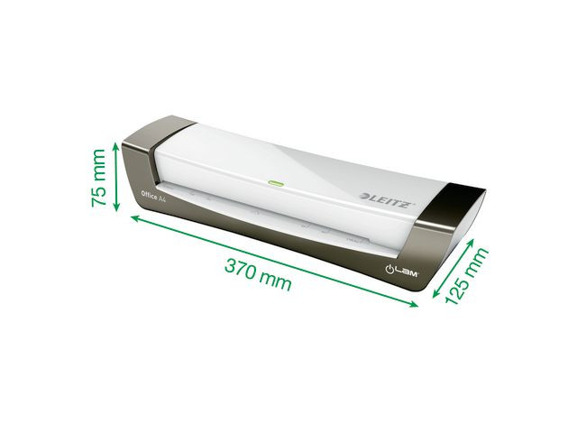 Leitz Lamineringsmaskin  iLAM Office A4 mrkegr