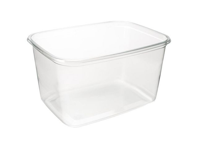 BildePlastbeger 750Ml Rektangulær Apet (60 stk/pk, 10 pakker)