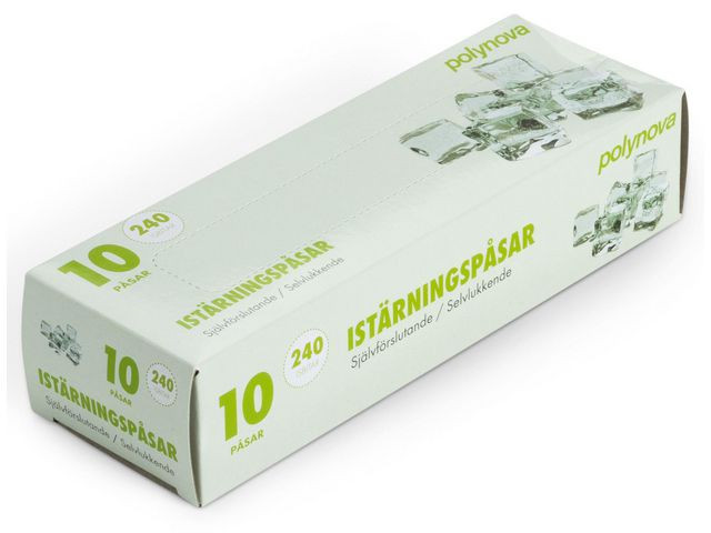 Isterningpose Polynova Ld 180X335Mm (10 stk)