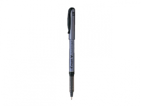Fiberpenn Pilot V Razor Point Sort (12 stk)