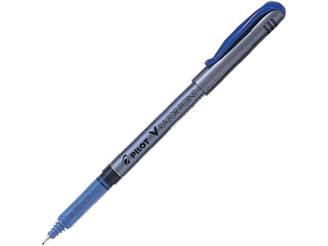 BildeFiberpenn Pilot V Razor Point Blå (12 stk)