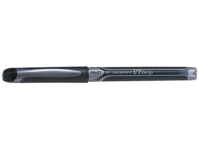 Rollerpenn Pilot Hi-Tecpoint V7 Gripsort (12 stk)