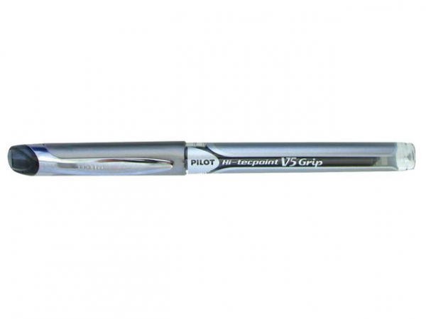 Rollerpenn Pilot Hi-Tecpoint V5 Gripsort (12 stk)