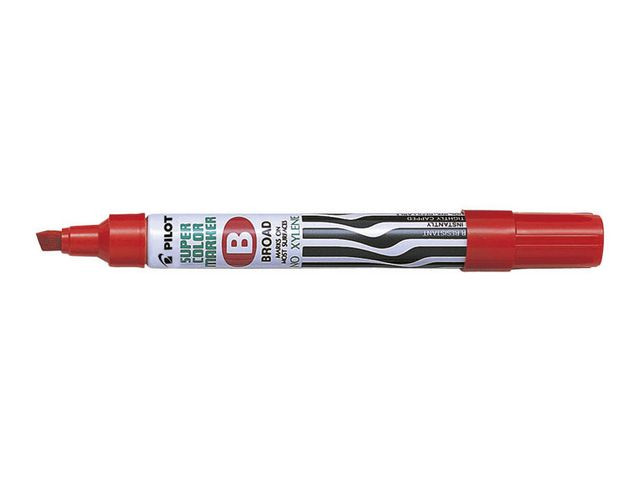 BildeMerkepenn Pilot Sca-B Rød (12 stk)