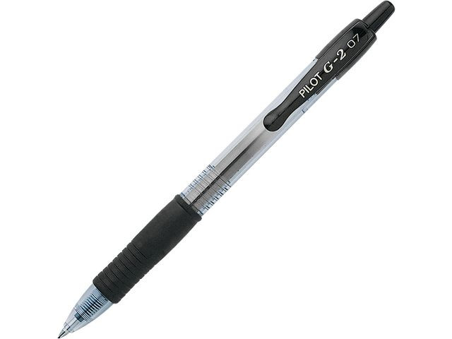 BildeGeleroller Pilotg-2 0,7Mm Sort (12 stk)