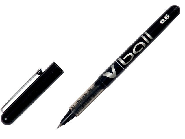 BildeRollerpenn Pilot V-Ball 0,5Mm Sort (12 stk)