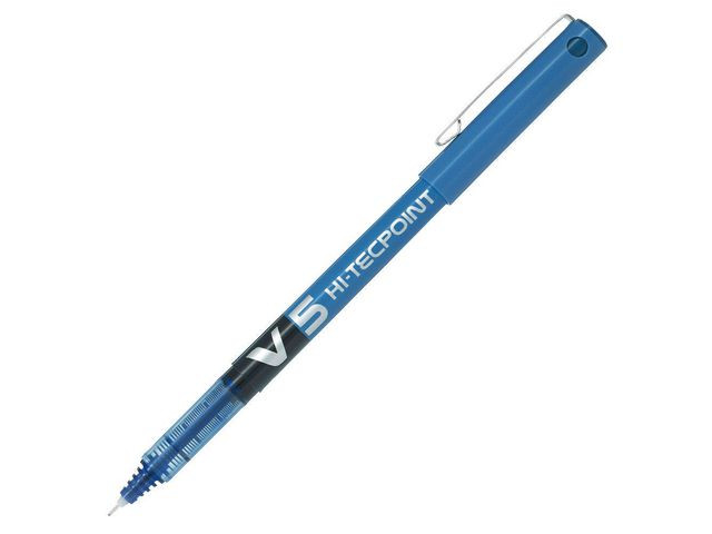 Rollerpenn Pilot Hi-Tecpoint V5 Blå (12 stk)