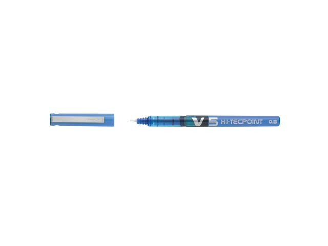 BildeRollerpenn Pilot Hi-Tecpoint V5 Blå (12 stk)